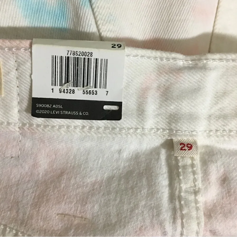 Levi’s NWT High-rise Deconstructed Skirt Size 29